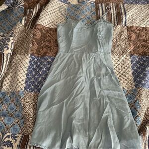 Cotton on blue strappy dress